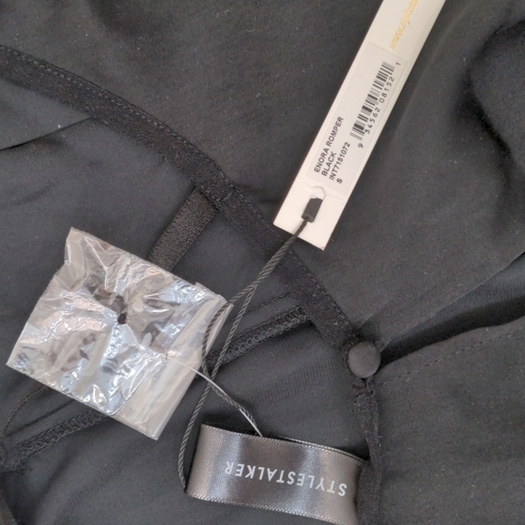 Stylestalker Black Enora Romper NWT small - Picture 6 of 8